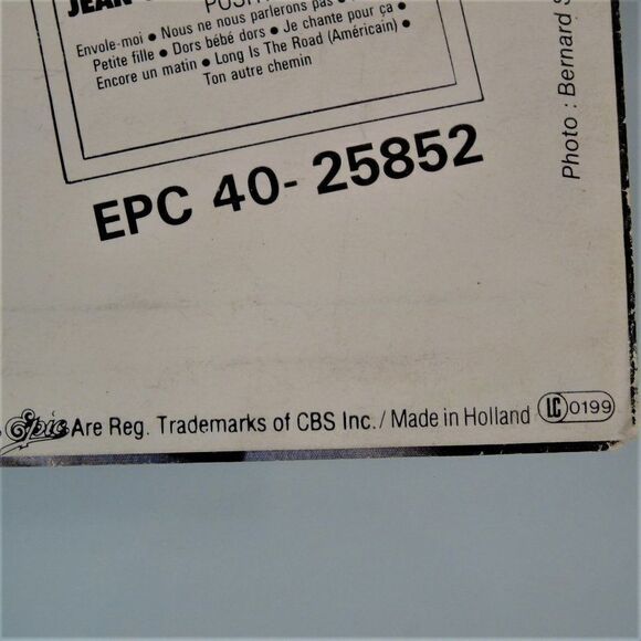 Jean-Jacques Goldman Americain Vinyl 1984 Holland - Picture 8 of 9